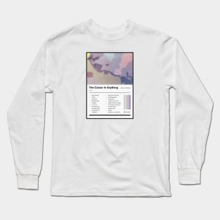 The Colour in Anything Tracklist Long Sleeve T-Shirt